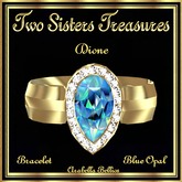 TST - LARKSPUR FIRE OPAL DIAMOND BRACELET YG