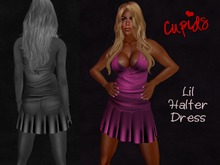 Lil Halter Dress Cranberry