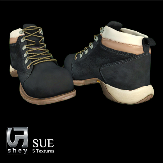 SHEY - Sue Mesh Toe Boots