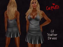 Lil Black Halter Dress