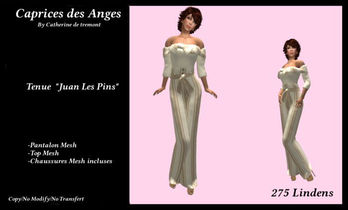 *CdT* Tenue "Juan-les-Pins"