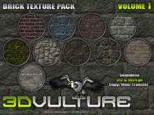 3DV Brick Texture Pack Vol.1