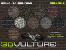 3DV Brick Texture Pack Vol.2