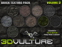 3DV Brick Texture Pack Vol.3