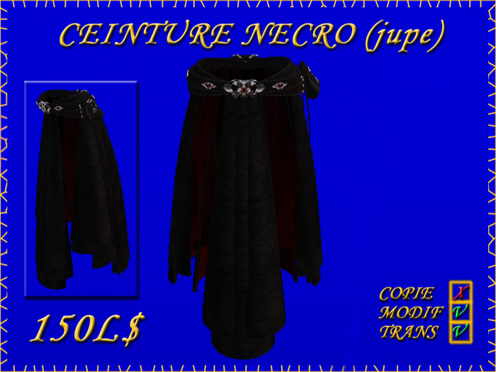 Ceinture Necro Voile(Box)