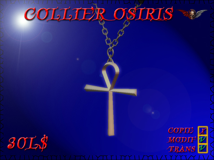 Collier Osiris (box)