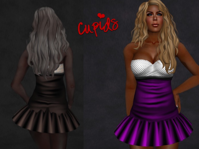 Polka Dot Mini Purple