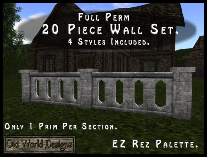 20 piece wall set boxed