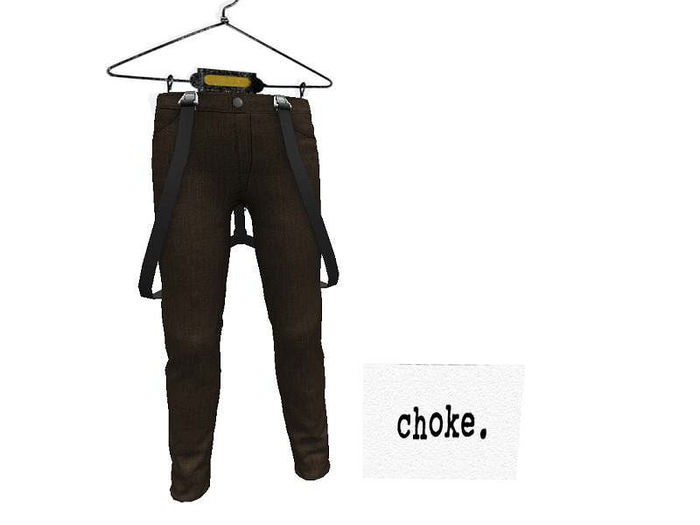 choke. Johnny Pants Brown