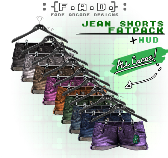 :{F.A.D.}: Frayed Shorts PURPLE