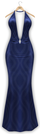 !Rebel Hope - Blythe Mesh Gown Blue