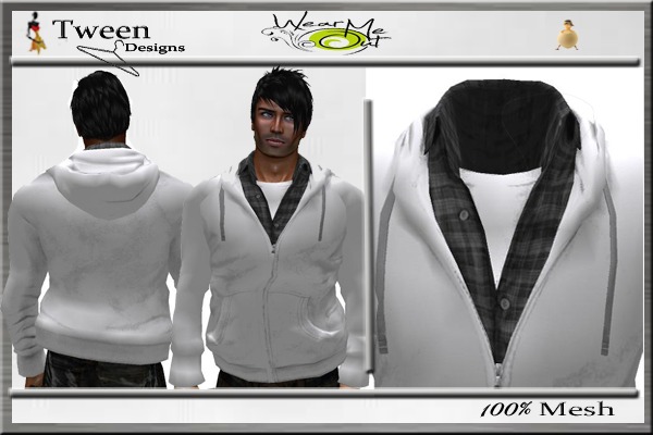 White Hoodie