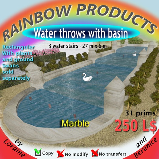 Fountain Marble Staircase