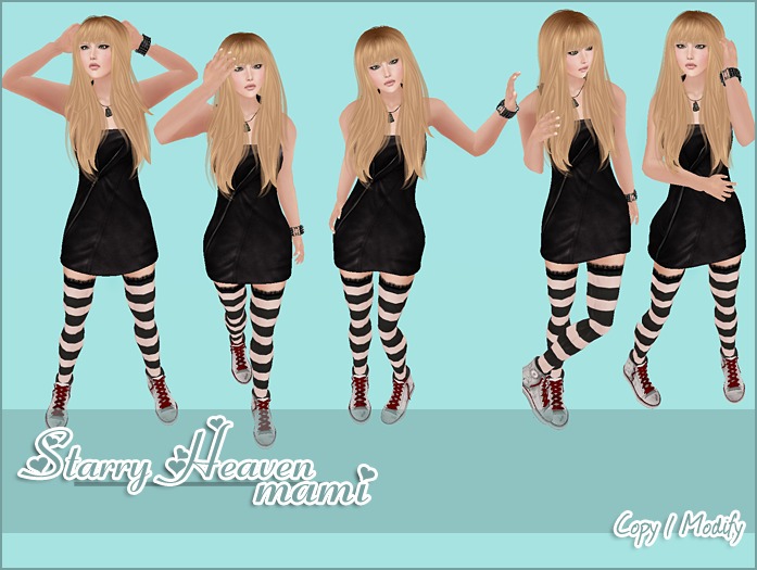 *[Starry Heaven]* Kyoko Poses