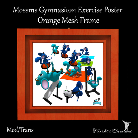 Gymnasium exercise poster Green