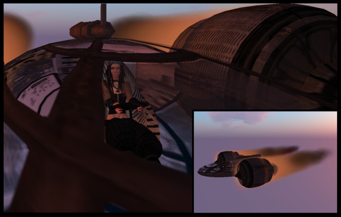♡ ! Pod Ship You Can Fly ~ The second person to board sits in the navigator’s seat. The pilot owner must board first. 
