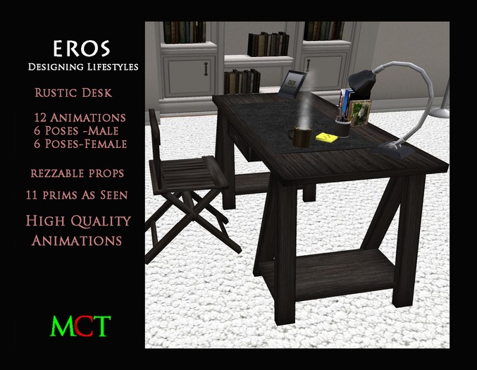 [EROS] Desk Rustic