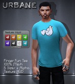 :URBANE: Finger Fun Tee