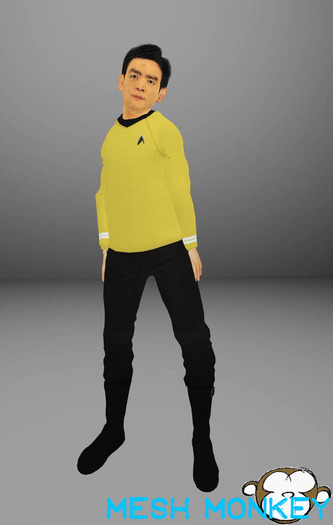 Mesh Monkey : Star Trek Harold / Sulu avatar