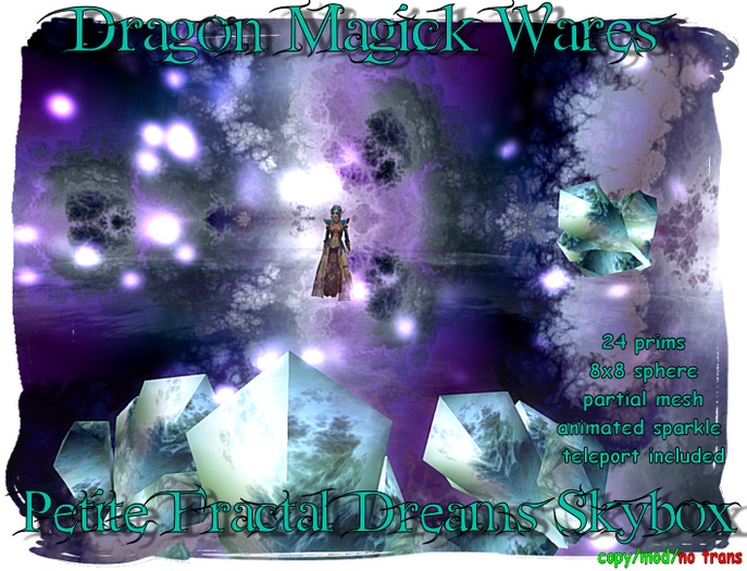 Dragon Magick Wares Petite Fractal Dreams Skybox