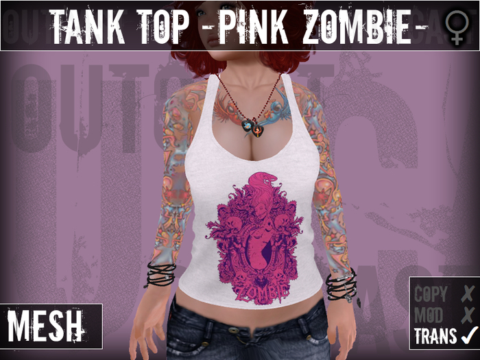 **OC** TankTop Pumpkin DJ -Black- 