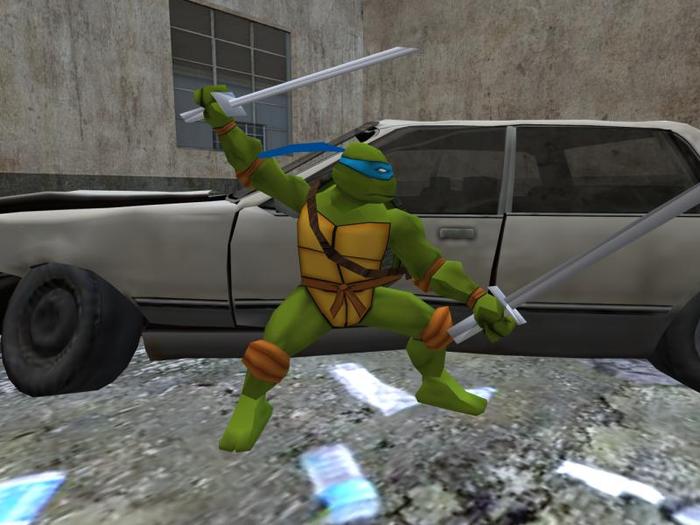 Leonardo ninja turtle 8 prims