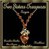 TST - JULIET PINK GARNET SAPPHIRE NECKLACE YG