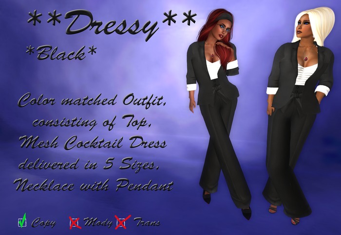 **Dressy** Black