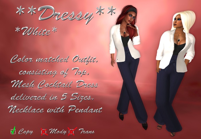 **Dressy** White