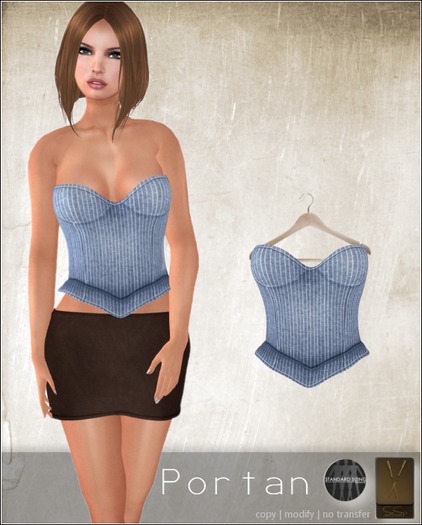 SYSY's Portan Corset - Babyblue