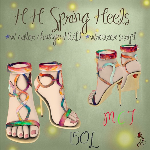 ON SALE NOW !! HH Spring Heels