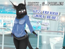 moth . & . paisley - VISS Trekkie Shirt (blue)