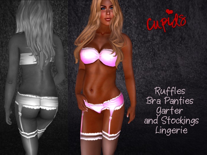 Ruffles Lingerie Baby Pink