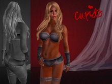 Ruffles and Bows Black