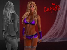 Ruffles and Bows Purple