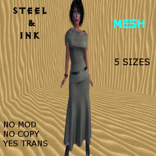 Toast Off Shoulder Knitted Long Dress