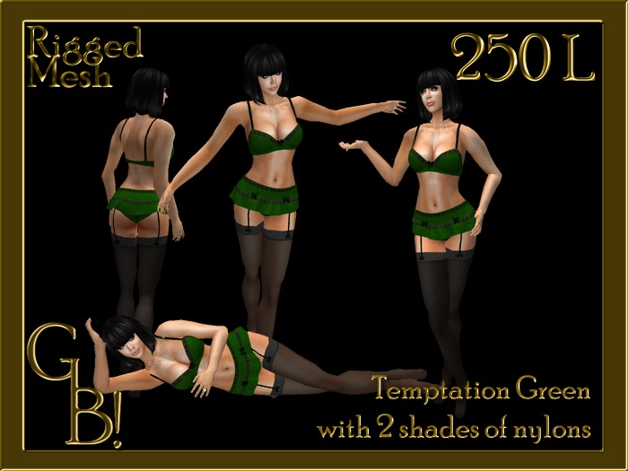 *GB!* Temptation Lingerie Fat Pack