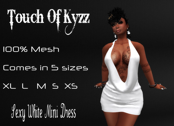 Sexy White Mini Dress