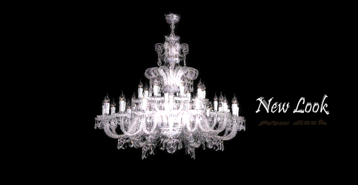 Princess Sculpted Chandelier 3 - Touch Light On/Off V2