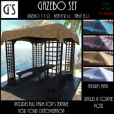 <<G's>> Gazebo Set (Box)