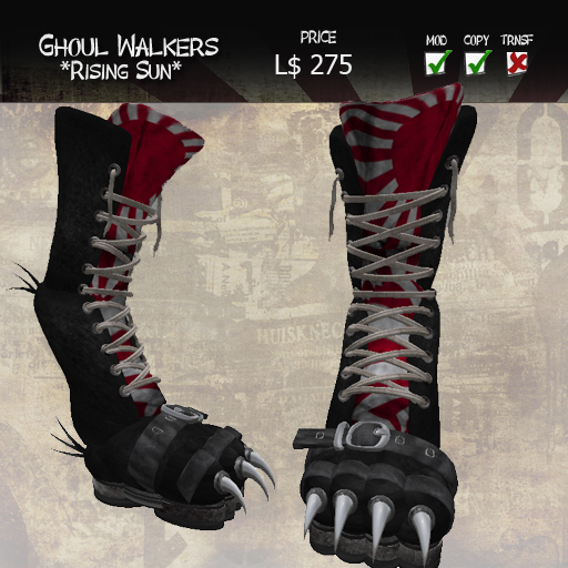 =Void= Neko Boots *Rising Sun*