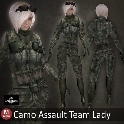 ::: B@R ::: Camo Assault Team Lady