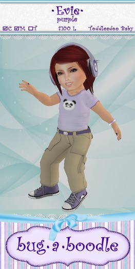 { b } Evie Outfit (Purple) TDB
