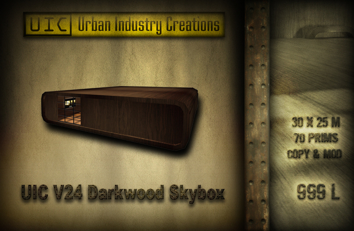 UIC DarkWood Skybox (Promo! 50% Discount)