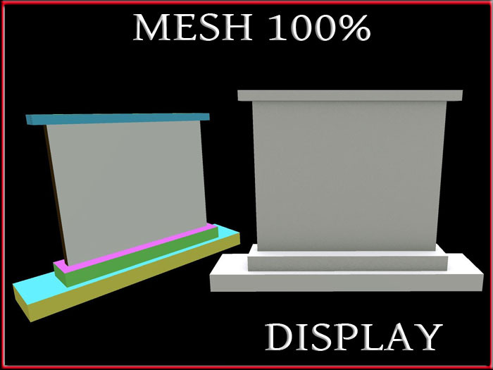 T-3D Creation [Display No.18] MESH - Full Perm