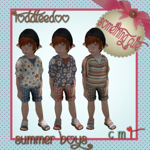SC. Boy Summer Outfit Blue