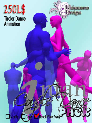 Rhiannon Design/ Tiroler intan Dance pack
