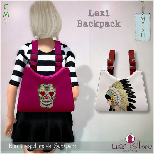 Luas Urban Style - Lexi Backpack White