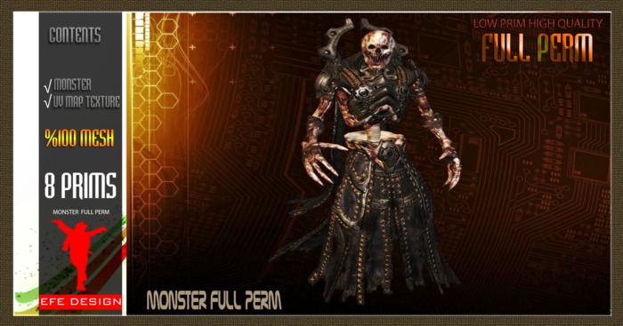 Monster Full Perm EFE DESIGN