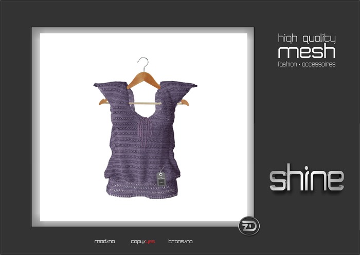  shine by [ZD] - MESH - Crocheted Summer Sweater